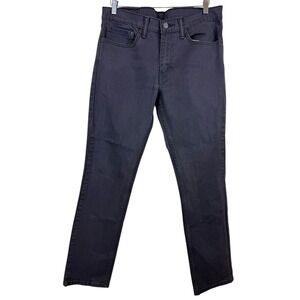 Levis 511 Tapered Slim Fit Men's Denim Jeans Size 34x31 (actual) Charcoal Black‎